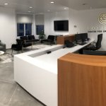 View of the reception desk #1 at {PRACTICE_NAME}