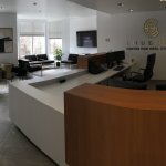 View of the reception desk #2 at {PRACTICE_NAME}