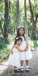 Dr. Bae's two daughters